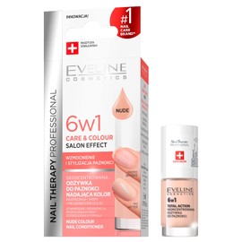 EVELINE Nail Therapy 6in1 Nude NAIL Conditioner
