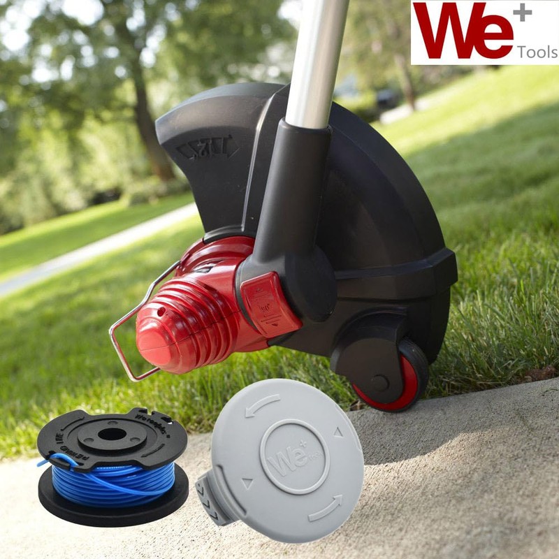 WETOOLPLUS 0.065 in. Replacement Spool Line 88524 & Cover Cap