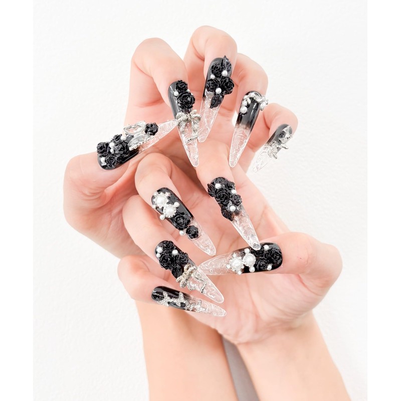 Wigo Design Deco Nail Tips for Women F Pattern 3