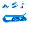 NUOBESTY 24pcs Trash Bag Clips for Garbage Bins Easy Use