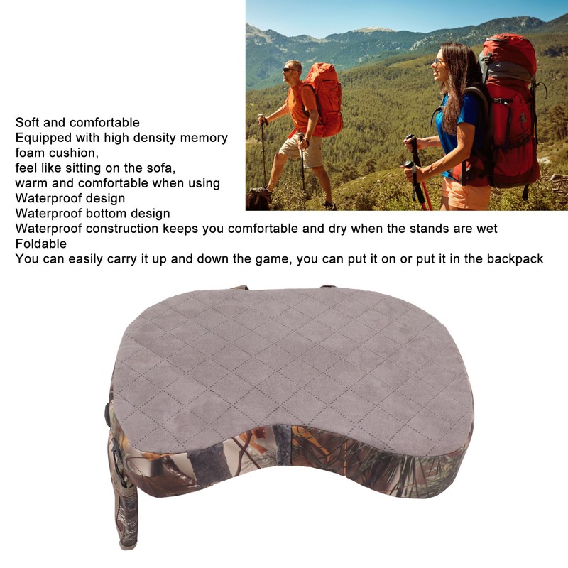 Portable Heating Seat Pad Camouflage 3 Gears Thicken USB Heated