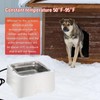 Heated Water Bowl for Dog & Cat, 3.2L Outdoor Animal