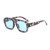 YAMEIZE Retro 70s Rectangle Sunglasses for - Women Men Classic