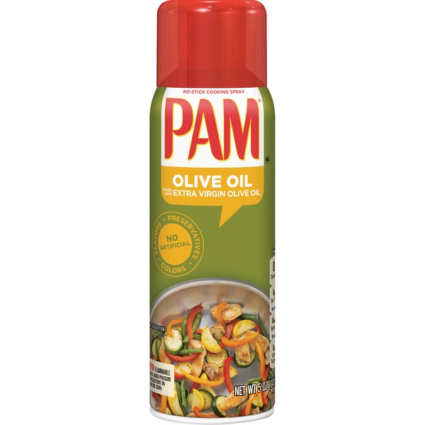 PAM Non Stick Olive Oil Cooking Spray, 5 OZ