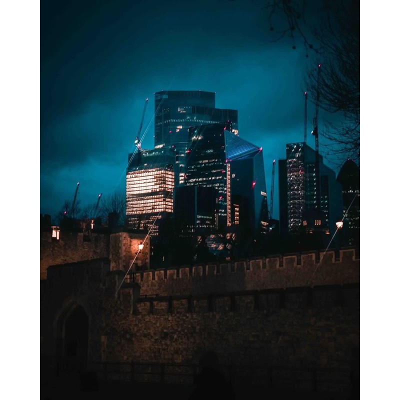 Tide Optics CineStreak Blue Streak Filter 77 mm - Anamorphic