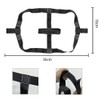 Universal Motorcycle Rear Wheel Tie-Down Strap in Black, Transportation Bundle