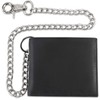 F&L CLASSIC RFID Blocking Mens bi-fold Style Cowhide Leather Steel