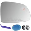 EAP Passenger Side Mirror Glass Compatible with Hyundai Santa Fe