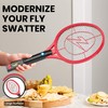 Zap It Bug Zapper Rechargeable Bug Zapper Racket, Electric Fly
