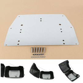 XFMT Motorcycle Trunk Metal Base Plate For 1993-2013 Harley Touring Pack Road King Street Glide Road Glide Electra Glide