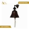 Wall Mounted Bell | Last Orders Bell with Rope Pull