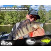 Wild Devil Baits Multi Tail Spin Jig Lead Head Spinner