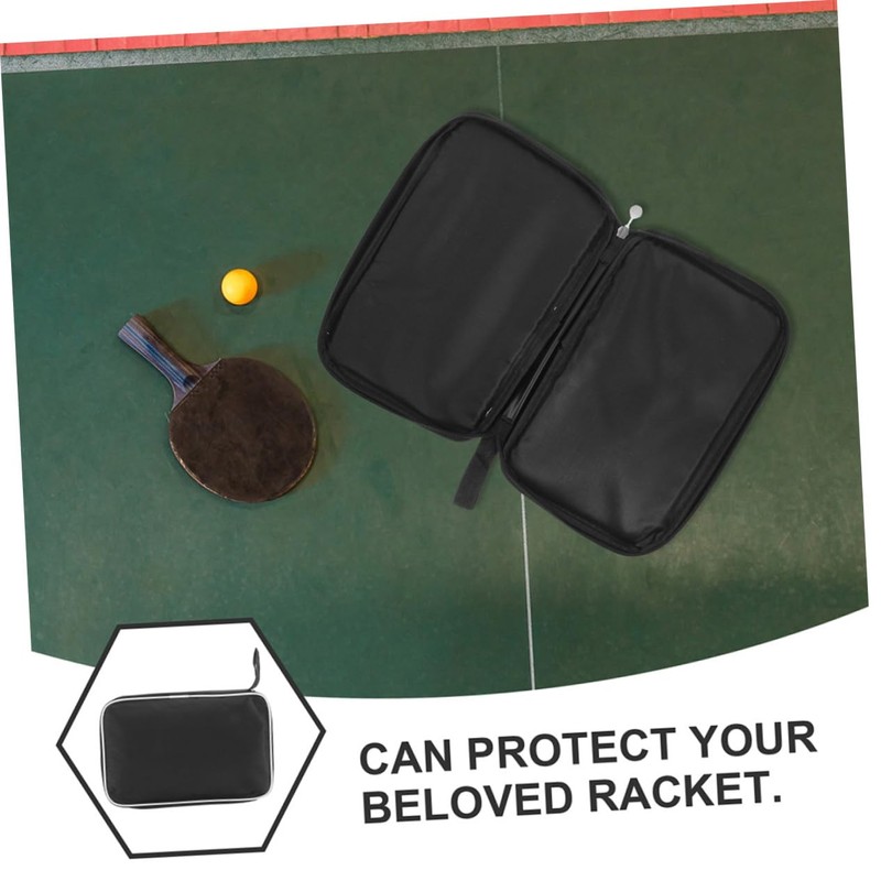 GRIRIW Table Tennis Racket Storage Bag Compact and Durable Paddle