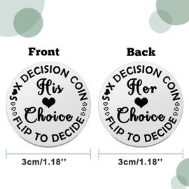 Valentine's Day Gift for Women Men Pocket Hug Token Gift Husband Boyfriend Gift from Wife Girlfriend Wedding Anniversary Coin Gift for Couple Engagement Gift for Fiance Fiancee Groom Gift from Bride