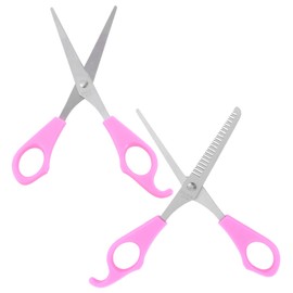 BIUDECO 2Pcs Hairdressing Scissors Hair Cutting Trimming Shears for Professional Home Use Durable and Practical Haircut Tools for Styles