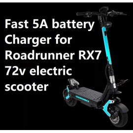 coming data smart FAST 5A battery Charger for Roadrunner RX7 72v  Electric Scooter