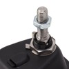 T Handle Door Latch 4x6mm Hole Spacing Zinc Alloy Folding