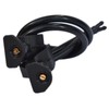 1Pair BB5Z-17603-A Front Windshield Washer Nozzles Spray Jet Compatible with
