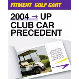 howbow Club Car Precedent Front Bushing Kit With Screws for 2004-Up Club Car Precedent