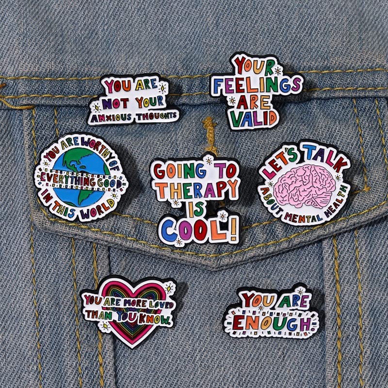 You Are More Loved Than You Know. Colorful Letter Enamel