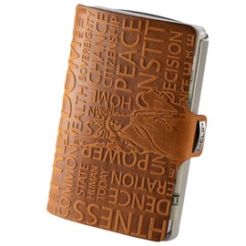 I-CLIP Heritage Steel Blasted Liberty Desert, Wallet, Card Holder, Slim Wallet, Smart Wallet, Stainless Steel, Desert, Sleek