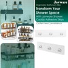 Jovware Shower Caddy Adhesive Replacement Stickers Sticker Shelf Basket Strips
