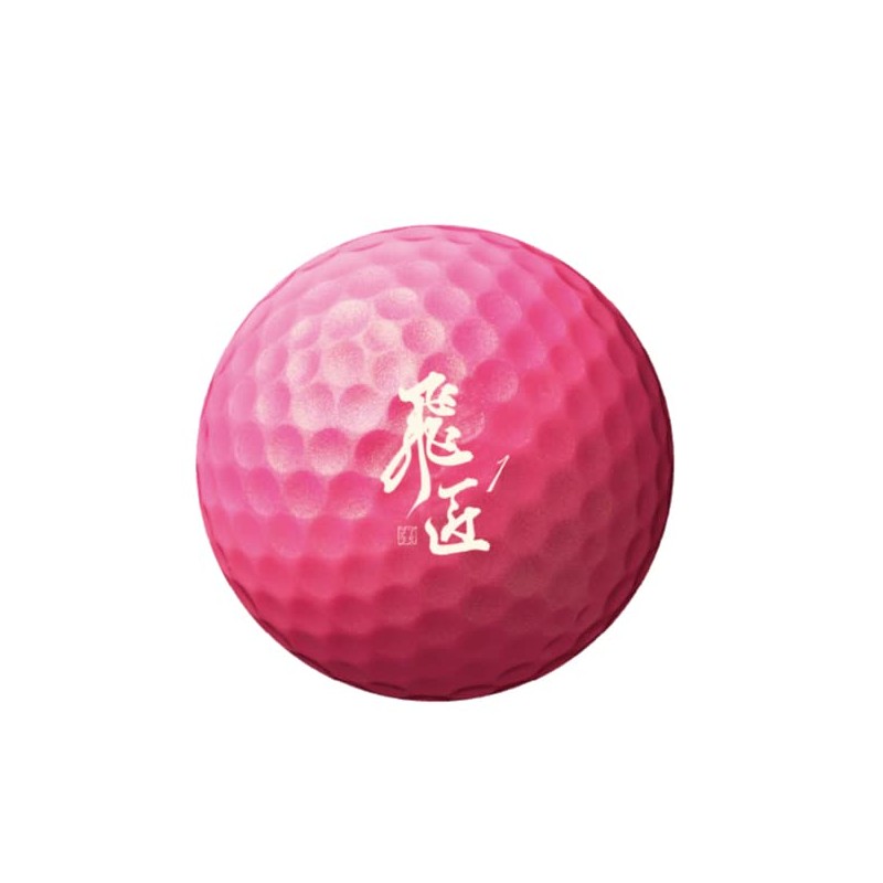 Works Golf Golf Ball, Hikyo Premium Lady, Pink Pearl