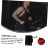 GRIRIW 1Pc Magnetic Treadmill Safety Key Emergency Brake Key Replacement