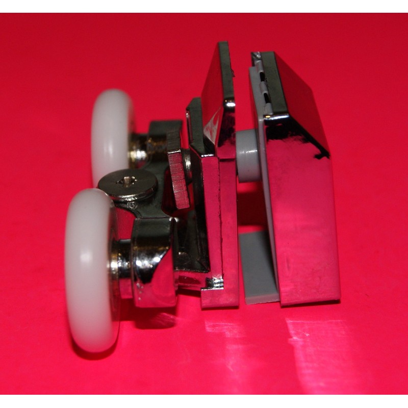 ShowerPart Twin/Double Top Shower Door Rollers/Wheels/Runners L020, Shower Door Wheel