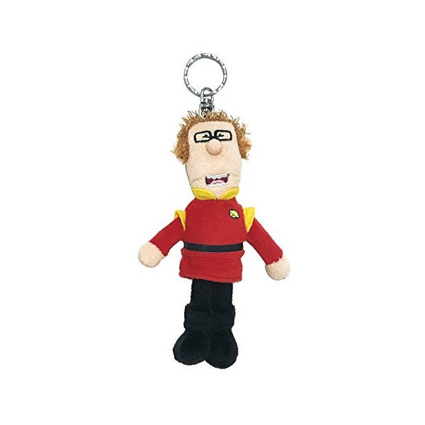 NICI 3090478 Sean The Sheep Keyring STS Farmer Red Costume