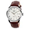 SKMEI -Watch SKMEI, Brown+Silver, Classic, vintage