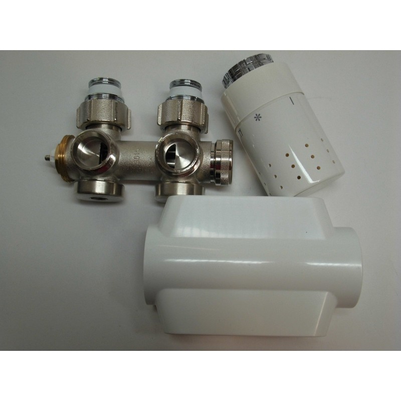 Simplex Variodesign kit for towel radiator and designer radiator (white)
