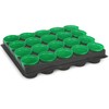 com-four® 40x nursery pots with planters for growing plants, planter