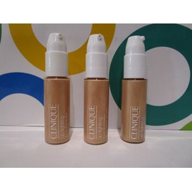 ~ CLINIQUE ~ CLINIQUE ~ UP LIGHTING LIQUID ILLUMINATOR ~ # 01 NAUTRAL ~ .34 OZ X 3 PCS