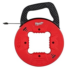 Milwaukee 48-22-4181 25 Ft. 1/4 in. Steel Fish Tape with Low Profile Tip