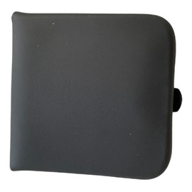 Lorenz Square Tray Purse with Chrome Rim and Note Section