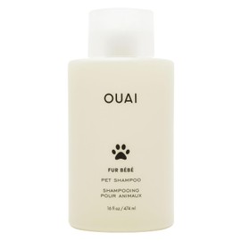 OUAI Fur Bébé Pet Shampoo, Mercer Street Scent - Dog Shampoo and Coat Wash for Hydrating, Cleansing and Adding Shine - Pet Supplies by OUAI (16 Fl Oz)