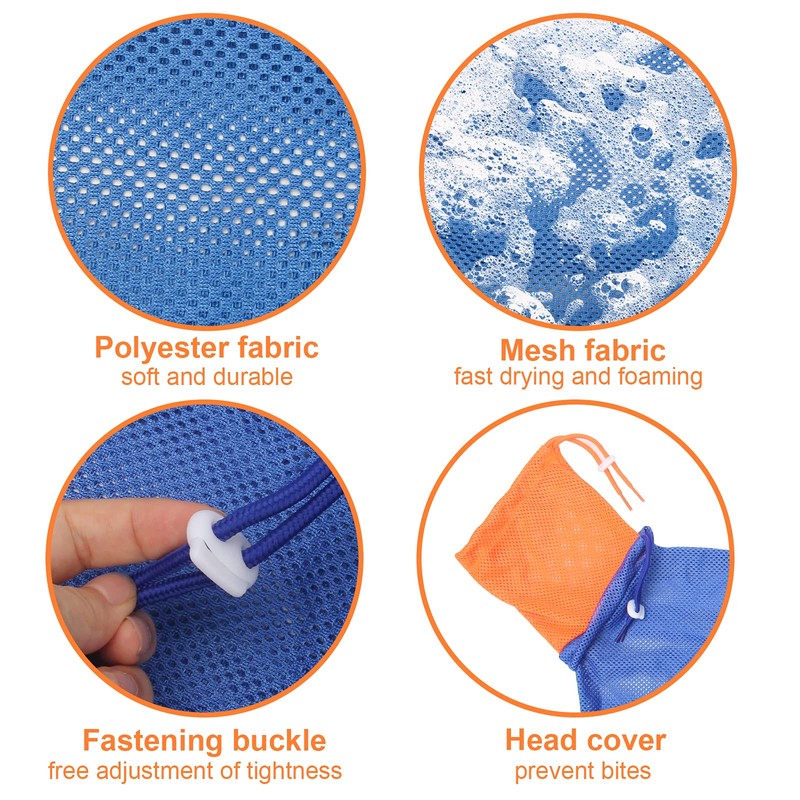 Catcan Breathable Mesh Anti Scratch Adjustable Cat Grooming Bag for