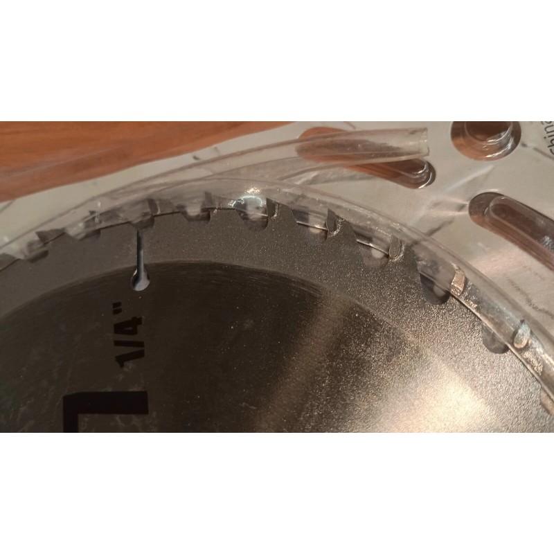 STEELMAX 7 1/4" Tungsten Carbide Tipped Wood Cutting Saw Blade