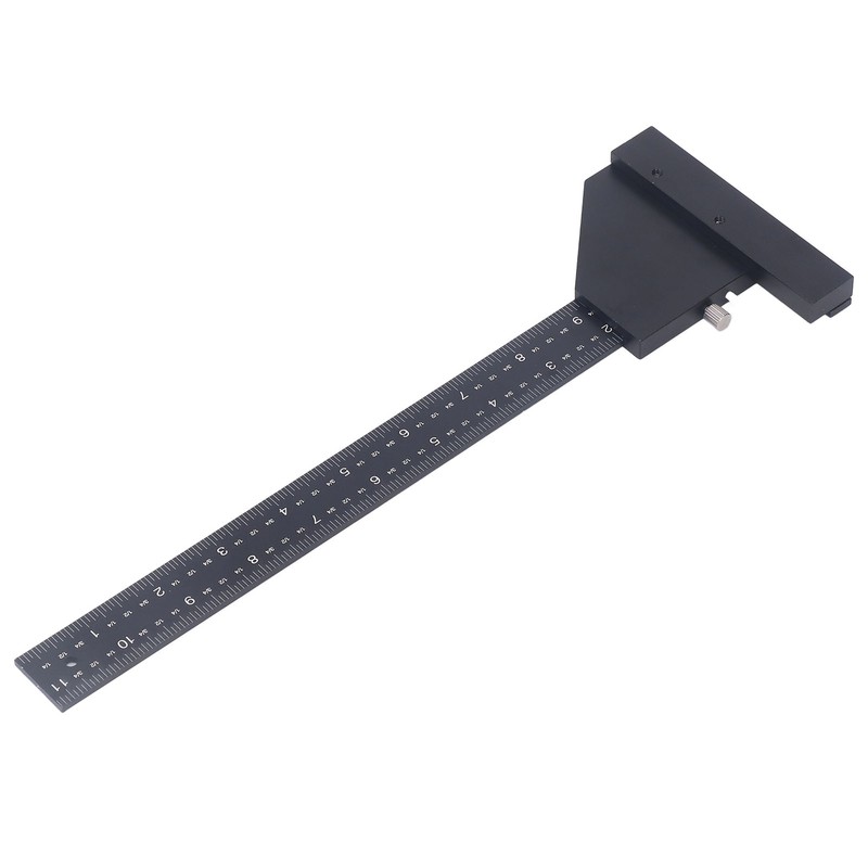 0 to 280mm T Shaped Ruler Aluminum Alloy Accurate Scale