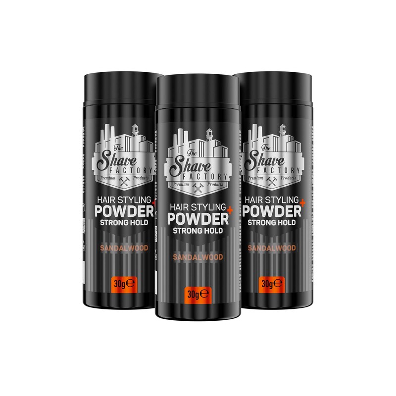 The Shave Factory Hair Styling Series (Powder Wax New Value,