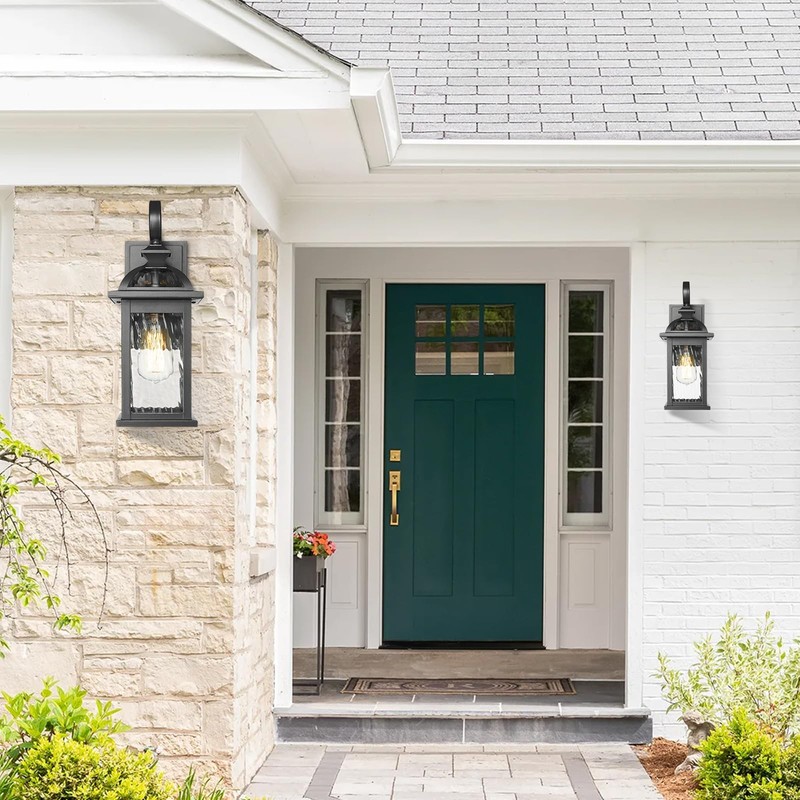 Darkaway Outdoor Lights Fixture Wall Mount, Exterior Wall Light with