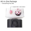 Ulyunist 4-Piece Aquarium Fish Tank Cave Set - 1 Large