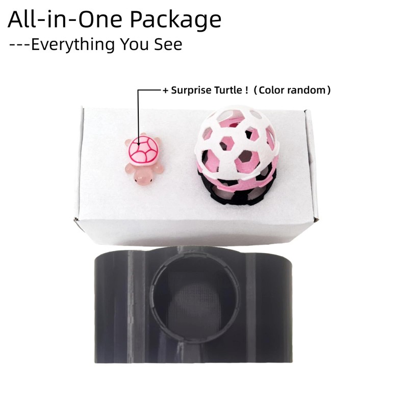 Ulyunist 4-Piece Aquarium Fish Tank Cave Set - 1 Large