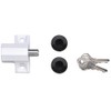 Yale Locks P114 Patio Door Lock White Finish Visi