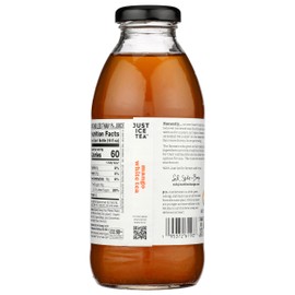 Just Ice Tea, Tea White Mango Organic, 16 Fl Oz