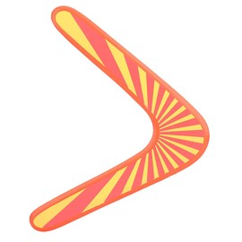 Yosoo Boomerang Profesional Hecho a Mano, Boomerang de Retorno ecológico, para niños Adultos