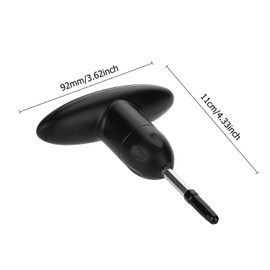 FUZVOL Golf Driver Wrench Black Golf Wrench Tool Handheld Replace Adjustment Golf Handle Wrench Adapter for Golf Club Driver
