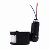 TOPINCN Convenient PIR Motion Sensor Detector Switch, Body Sensor Inductor