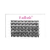 Fadlash Cluster Eyelashes, 40 Roots, 0.07mm, D-curl, 12mm, Medium Length,